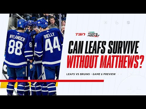 CAN LEAFS SURVIVE AGAIN WITHOUT MATTHEWS?