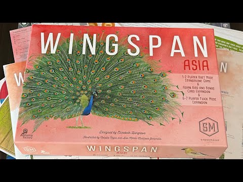 Sanctuary Sunday - Wingspan Asia (Stonemaier)