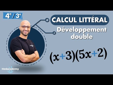 DÉVELOPPER - Double distributivité