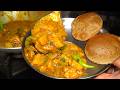 आलू बैंगन सब्जी पूरी की रेसिपी Tiffin Box Special 