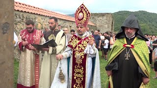 Պայծառակերպության տոնը Գանձասարում