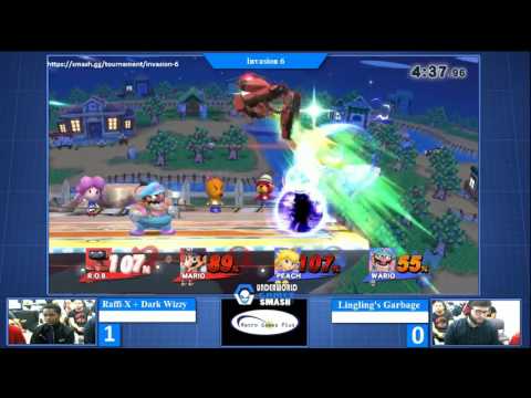 dark wizzy + Raffi-x vs Lingling + Actual Garabge