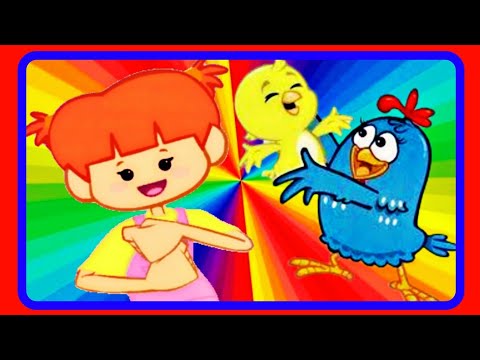 Mary Anne counts to and Little Yellow Chickadee - Lottie Dottie Chicken - Kids songs english