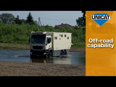 UNICAT Expedition Vehicle: Off-road capability