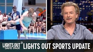 Weird and Wild Sports Updates from Around the World (feat. Bob Menery) - Lights Out with David Spade
