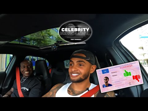 Celebrity Driving Test... Met Romano Santino...