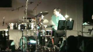 Jazz latin drum solo Giorgio Zanier  Custom Learning - ago 2008