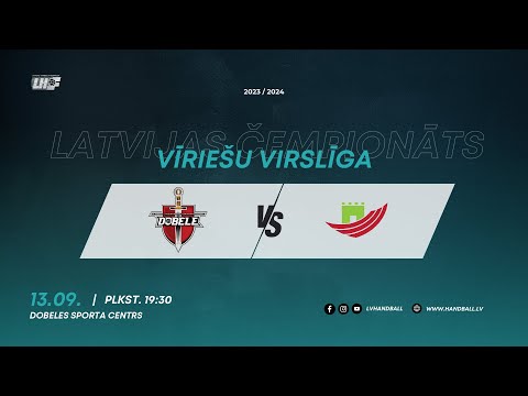 ZRHK TENAX Dobele - Salaspils | Vīriešu handbola virslīga | Latvijas čempionāts 2023/2024