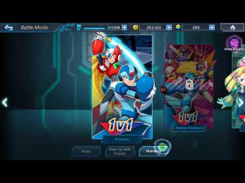 Megaman X Dive Close Beta Gameplay : pvp with Vile