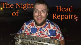 The night of Head Repairs at 24hr of lemons High Plains Drifter 2024