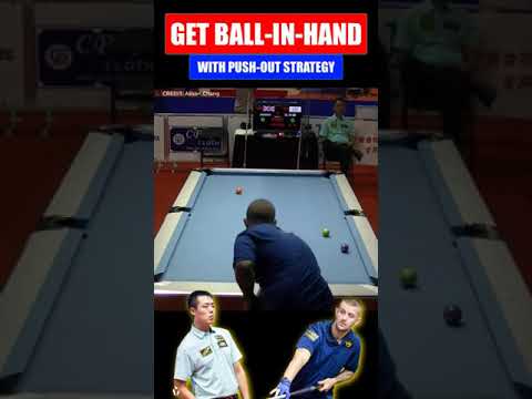 Get Ball In Hand with Push Out Strategy | Jayson Shaw #shorts