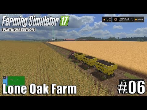 CANOLA HARVEST | Lone Oak Farm | Timelapse #6 | Farming Simulator 17
