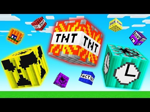 The MORE TNT Mod in MINECRAFT