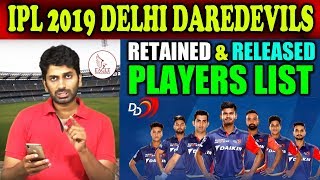 IPL Delhi Daredevils Retained & Released Players List | IPL 2019 | Eagle Media Works