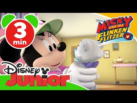 Babysitten für Hilda Hippopotamus - Micky und die flinken Flitzer  | Disney Junior Kurzgeschichten