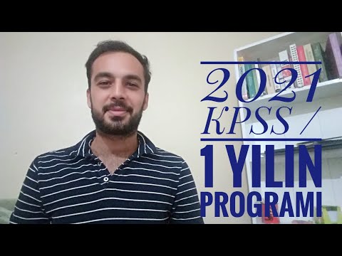 2021 KPSS 1 YILIN PROGRAMI