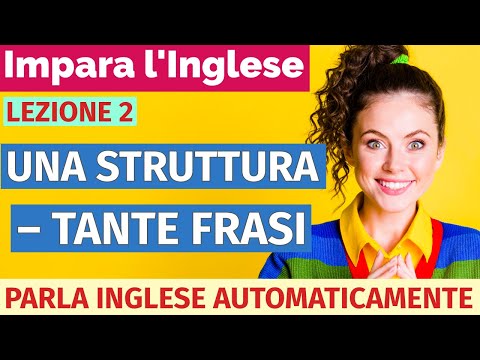 Inglese automatico – Una struttura, tante frasi | Lezione 2