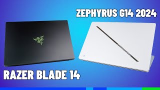 Razer Blade 14 vs ROG Zephyrus 14 (2024): SIÊU PHẨM! Đỉnh nào cao hơn?