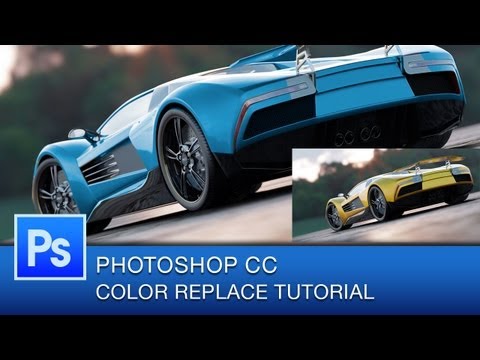 Photoshop Color Replacement Tool | Photoshop CC...