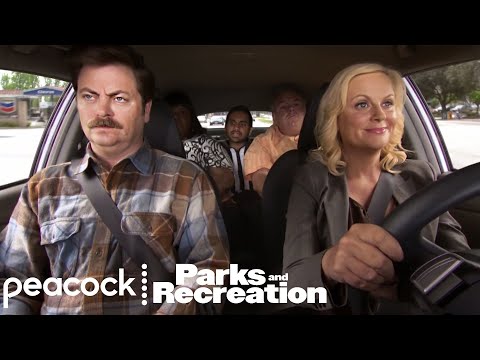 Leslie Rounds up Ron Swanson and the Team | Parks and Recreation