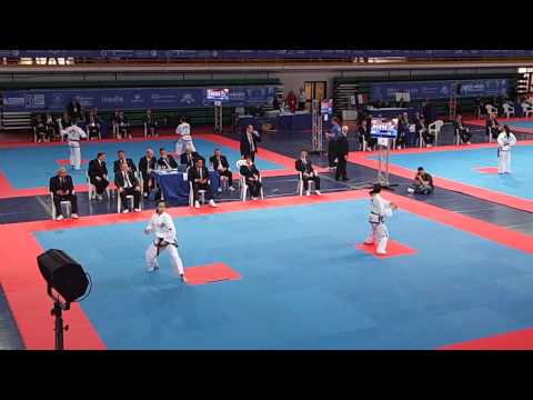 Olga Borisenko (Est) v Anna Moiseienko (Ukr) Female 2nd Dan Tul