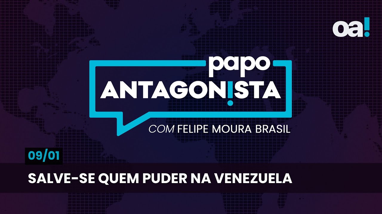 Papo Antagonista - Salve-se quem puder na Venezuela  - 09/01/2025