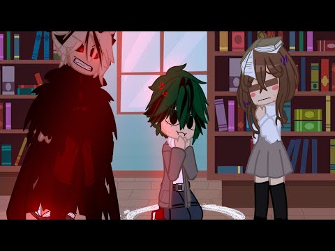 “My partner is a demon and I’m mad at them” 🧡BkDk/DkBk💚 •Demon King x Librarian Au• •ft. Uraraka•