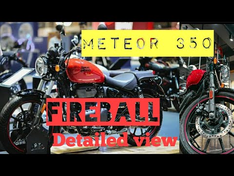 Royal Enfield METEOR 350  FIREBALL RED  Vs Fireball YELLOW  Price comparison Fireball 2020 vs 2021