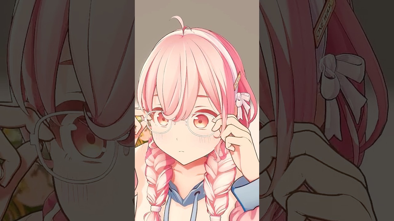 New hairstyle for her! #anime #3d