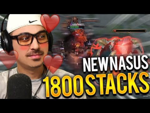 1800 STACKS NASUS JUNGLE | NEW NASUS IS BROKEN - Trick2G