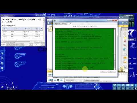 9.2.3.3 - Configuring ACL on VTY Lines