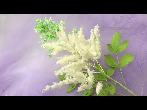 ABC TV | How To Make Astilbe Flower - Craft Tutorial