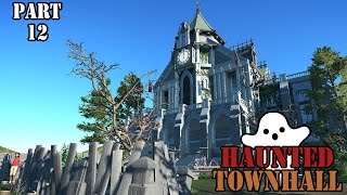 Abandoned Town-hall Station | Planet Coaster Alpha 3 Gameplay | Part 12