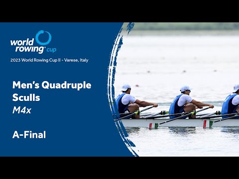 2023 World Rowing Cup II - Men's Quadruple Sculls - A-Final