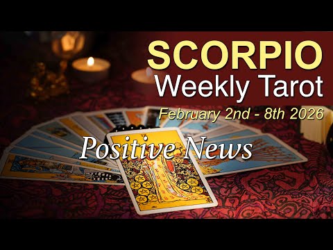 SCORPIO Weekly Tarot ‘LANDING ON YOUR FEET!’ | Intuitive Spiritual Guidance | February 2 - 8 2026 ✨