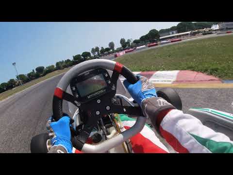 HELMET CAM | Onboard Laps at Pista Azzurra Jesolo | Rotax Senior | Kart Republic