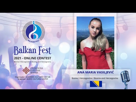 BALKAN FEST 2021 - ANA MARIA VASILJEVIĆ - Stop (WORLD HITS 15-17)