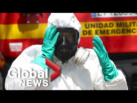 Coronavirus around the world: March 25, 2020