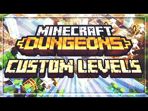 BOZ GAMING - CUSTOM LEVELS in Minecraft Dungeons