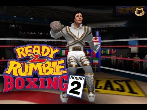 Michael Jackson - Ready 2 Rumble Boxing Round 2 - Arcade mode(Dreamcast) 1080p 60fps