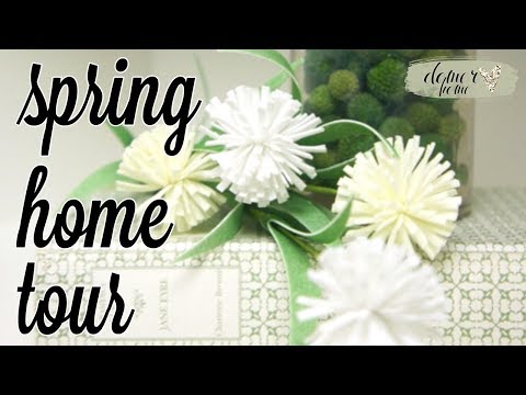 SPRING HOME TOUR MARCH 2018 | MOSSY SHABBY CHIC COTTAGE Video