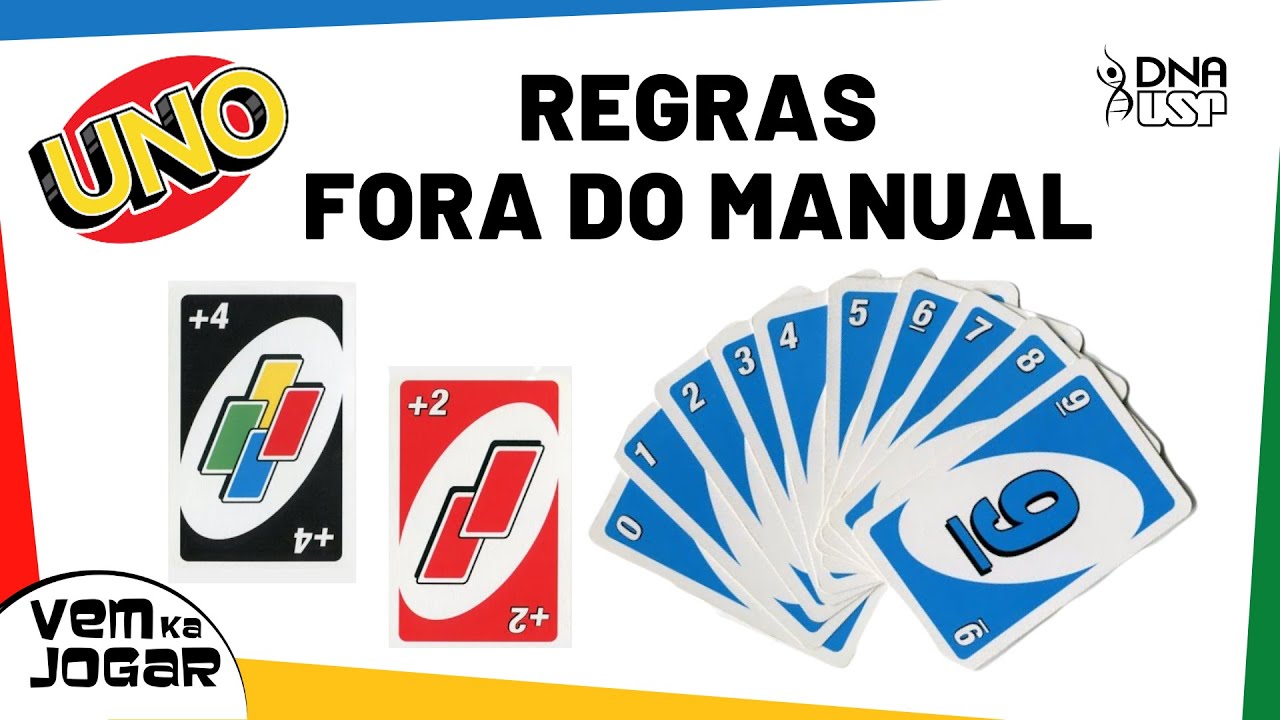 ESQUEÇA O MANUAL E JOGUE  UNO DESSE JEITO AQUI