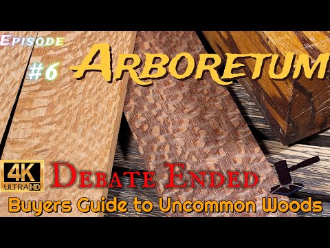 Lacewood, Leopardwood, Black Palmyra, Marblewood