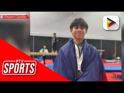 Karl Eldrew Yulo, wagi ng silver medal sa vault ng 2023 Asian AG Championships