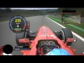 On Board Fernando Alonso GP Belgium SPA F1 2013