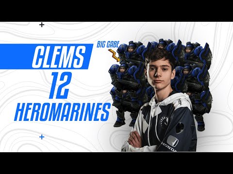 Clem's 12 Heromarines - ESL Dreamhack Fall: EU 2021 - TvT - Soul Vs Clem