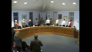preview picture of video 'Hampden, Maine Town Council Meeting - January 5, 2015'