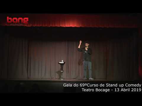 Gala do Curso de Stand up Comedy -- Bang Produções  --  Hugo Guerrreiro