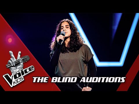 タリア - 'Talking To The Moon' | ブラインドオーディション｜ザ・ヴォイスキッズ｜VTM (Thalia - 'Talking To The Moon' | Blind Auditions | The Voice Kids | VTM)