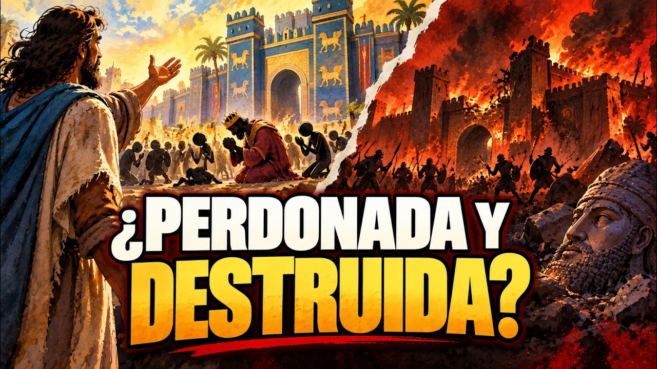 DIOS PERDONÓ A NÍNIVE… ¿POR QUÉ TERMINÓ DESTRUIDA?